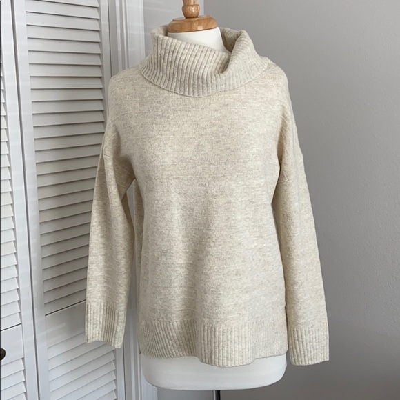 Old Navy Sweaters - Cream Cowl Neck Sweater